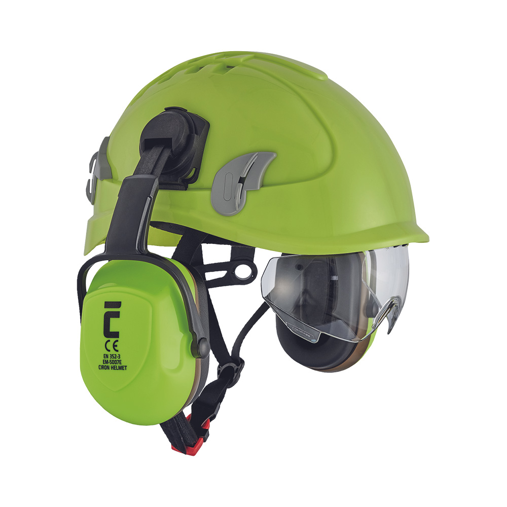 CIRON HELMETearmuff Hi-Viz HV yellow- 1