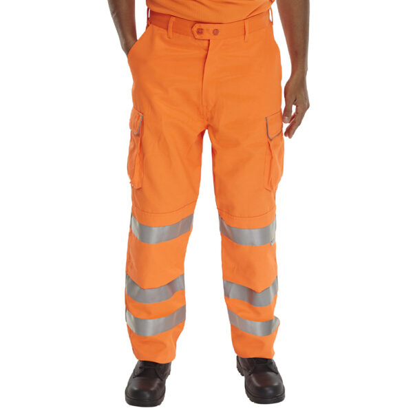-pantallona HV BSW Railspec trousers orang