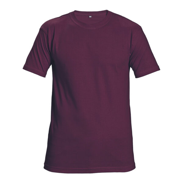 T-shirt Cerva Teesta burgundy (vishnje)